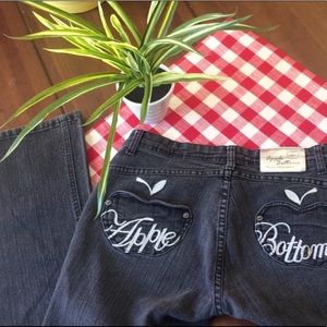 Apple Bottoms jeans faded black